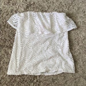 Strapless Lily Pulitzer Top